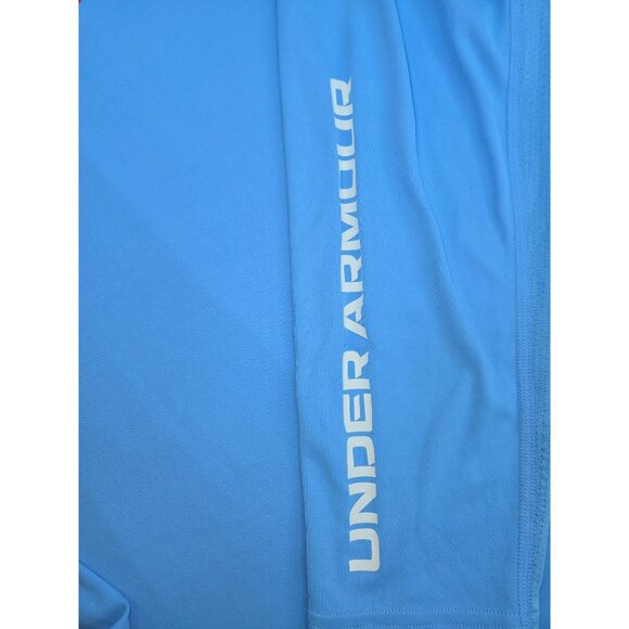 Under Armour Iso-Chill Loose Fit Hoodie Large Blue Patriotic Print - Picture 5 of 12